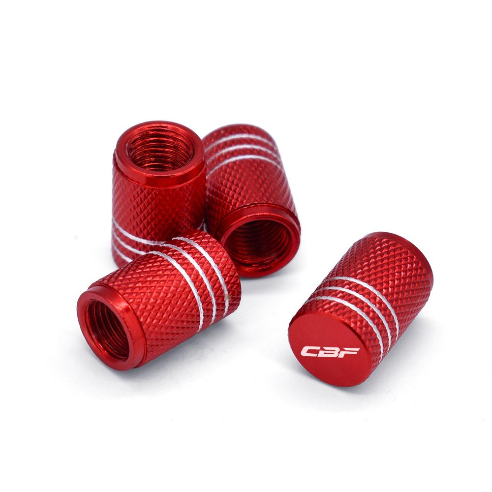 For Honda CBF 125 150 250 500 600 S 1000 CBF500 CBF600 CBF1000 Metal Wheel Tire Valve Stem Caps Dustproof Motorcycle Accessories