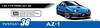 Aoshima Bunka Kyozai Серия моделей автомобилей 38 Mazda PG6SA 1992 Пластиковый модельный набор ООО. 1/24 Нет. AZ-1