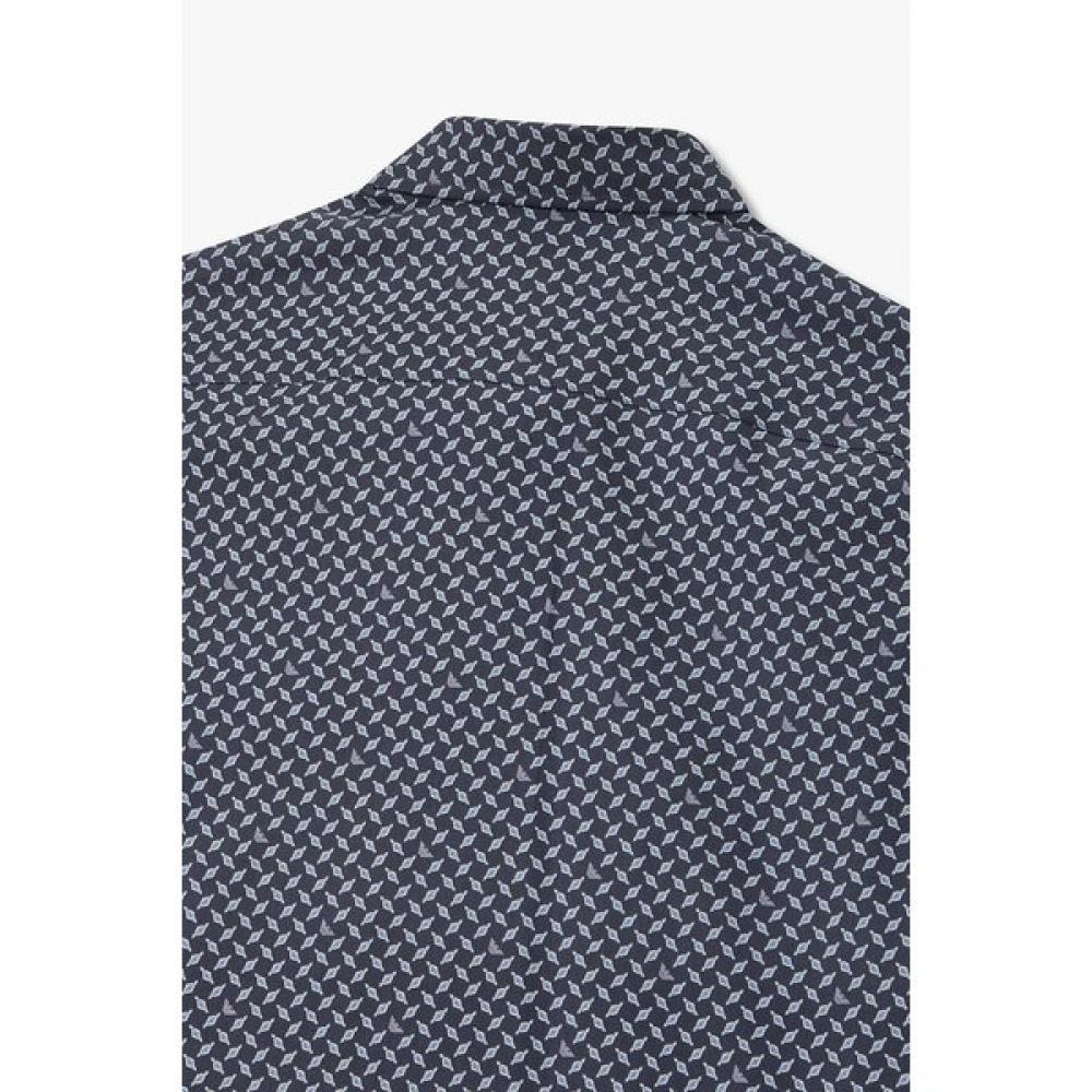 Emporio Armani Men S Eagle Pattern Stretch Shirt A516104015