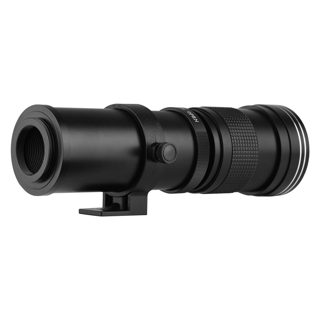 Camera MF Super Telephoto Zoom Lens FCelsius8.3-16 420-800mm T2 Mount with M4Celsius3 Mount Adapter   1Celsius4 Thread Replacement for G9 GH5 II GX