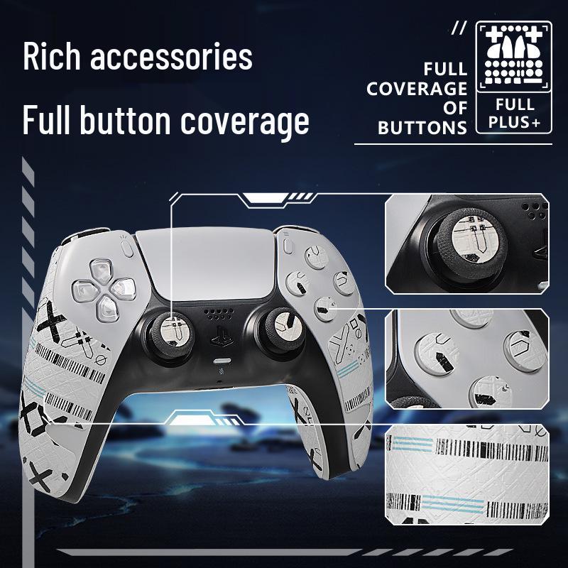 PS5 Controller Anti-Slip Stickers & Protective Grip Film Set
