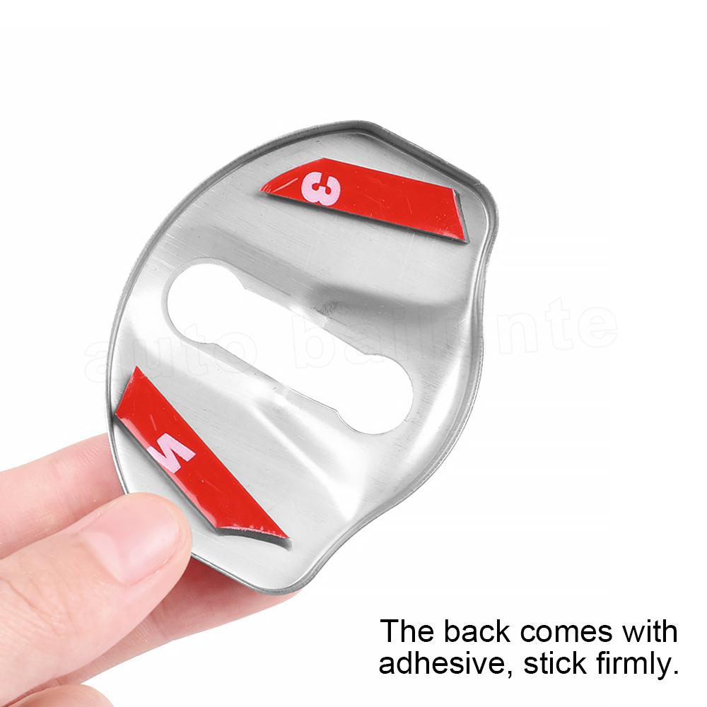 Для Tesla Model 3 Model Y 4 шт. Защитные крышки дверных замков, защелки, набор из 4 внутренних крышек