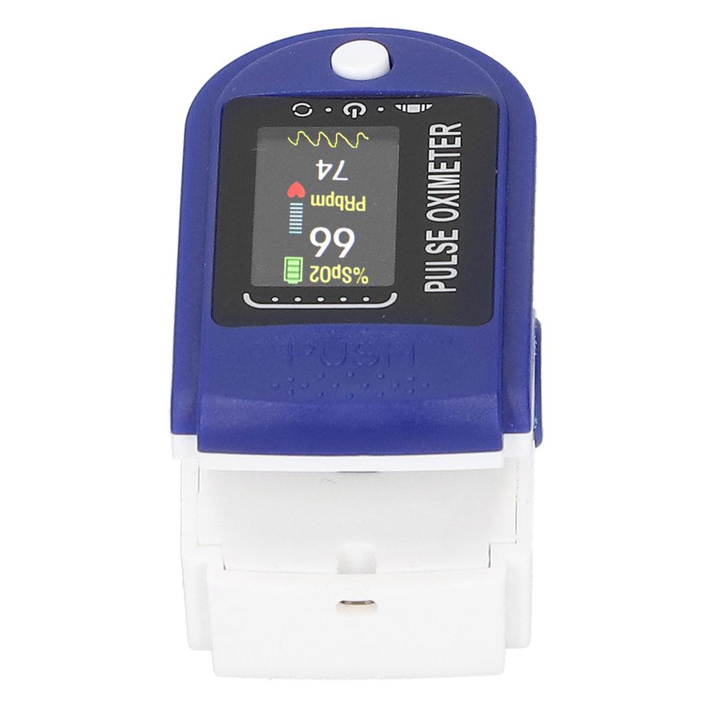 Fingertip Pulse Oximeter LED Dispaly Blood Oxygen Saturation Heart Rate Monitor with Strap