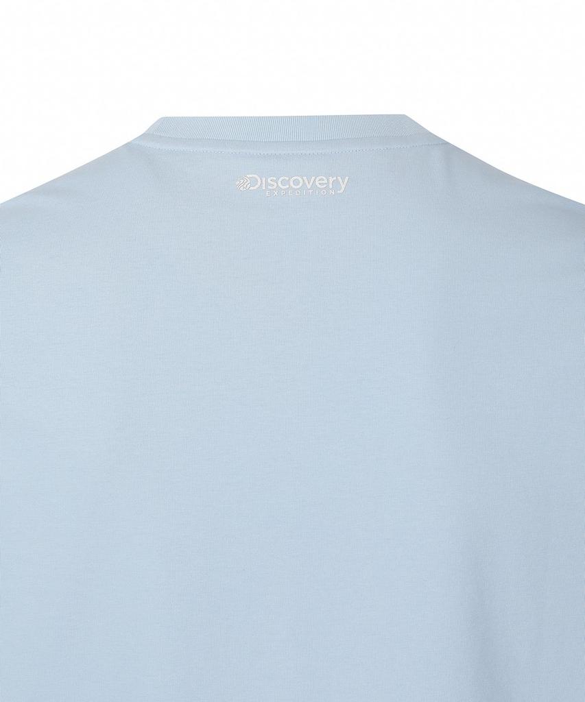 DISCOVERY EXPEDITION Uni Freshvent Футболка с коротким рукавом с надписью-картой (Л/Синий)