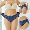FINETOO XL-5XL Ladies Sexy Cotton Panties High-waist Seamless  Underwear Briefs Transparent Women Cotton Health Knickers Lingerie