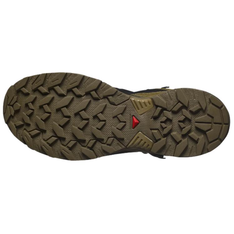 SALOMON X Сверхкомфортные Водонепроницаемые Походные Ботинки Мужские Походные Ботинки Черные Зеленые L47585700