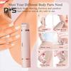 Women Electric Shaver Double Heads USB Rechargeable Waterproof Portable Face Body Bikini Area Arm Leg Hair Removal Epilator Razor Trimmer