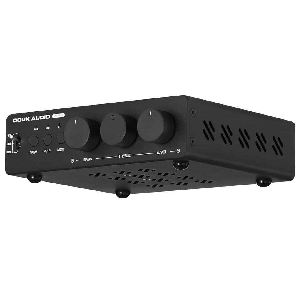 Усилитель мощности Douk Audio M1 MAX 300 Вт x2 Bluetooth-приемник Домашний стереоусилитель Плеер U-диск