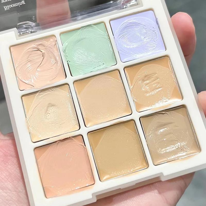 Moisturizing Concealer Palette Waterproof Cover Dark Circles Bronzer Facial Color Corrector Lasting Contouring Makeup Cosmetics