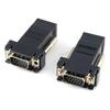 Extender Vga Rgb Hdb Male To Lan Cat5 Cat6 Rj45 Net Cable Female Adapter