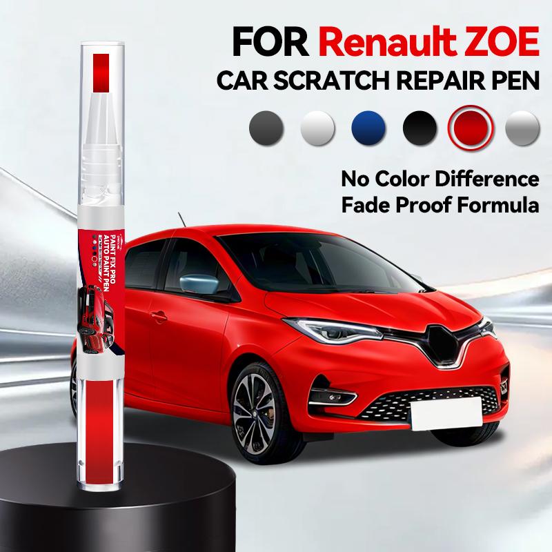 Для Renault ZOE 2012-2025 X98 X10 Ремонтный маркер для краски Подкраска Удаление царапин Сделай сам Автоаксессуары Черный Белый Фиолетовый Синий Серый
