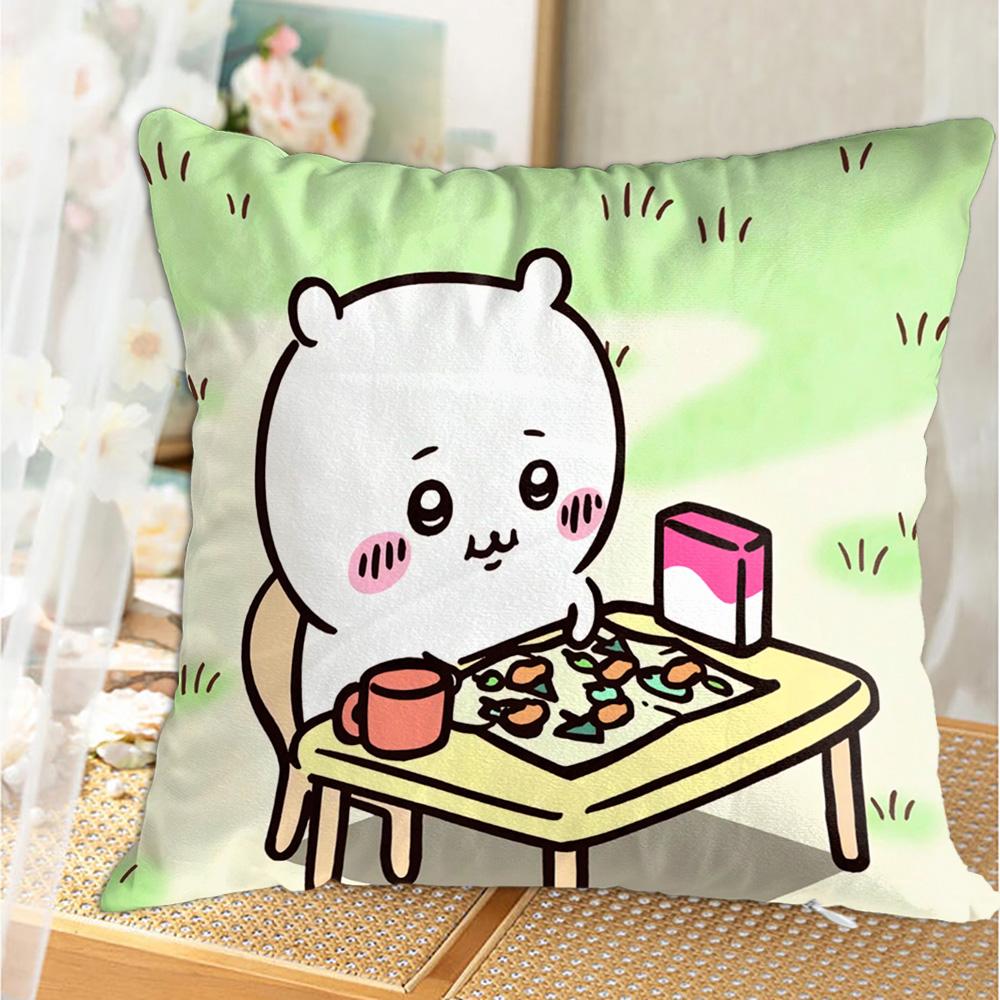 Kawaii CChiikawas Sleeping Pillowcase Decorative Pillowcases New Christmas Decoration Ornamental Pillow Home Decorations