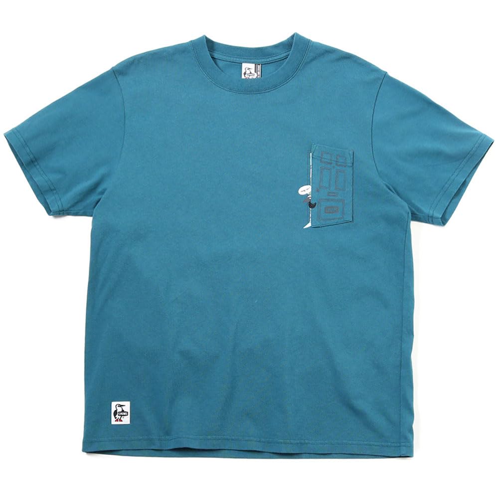 Chums Go Outdoor Pocket Black T-Shirt T-Shirt Men's