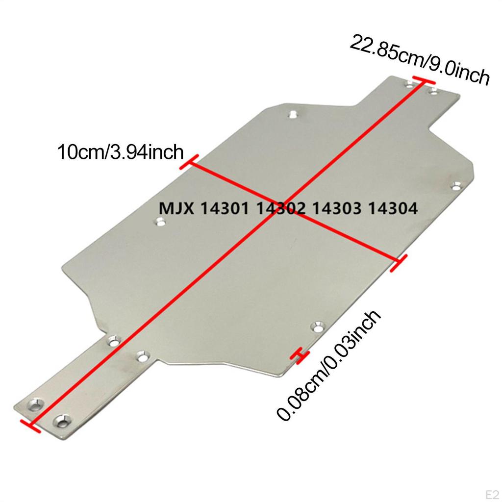 RC Car Chassis DIY Spare Parts Easy to Install Sturdy Modification Upgrade for 1/14 14302 Supplies