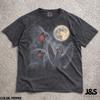 Three Palm Cockatoo Moon Shirt, Funny Palm Cockatoo Tshirt, Retro Exotic Bird Graphic Tee, Vintage Wildlife Gift