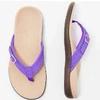 Foreign trade large size clip slippers women's new casual flat bottom PU large size casual flip-flops wish2025