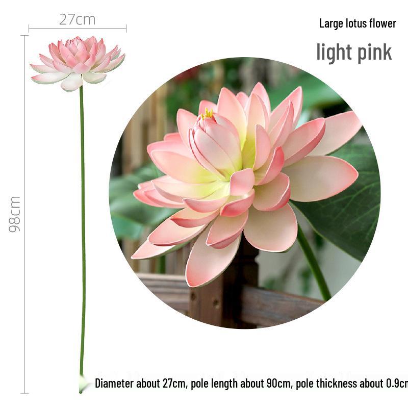 Танцевальные реквизиты «Цветок лотоса и лист лотоса» из ЭВА для декорации сценического оформления пруда