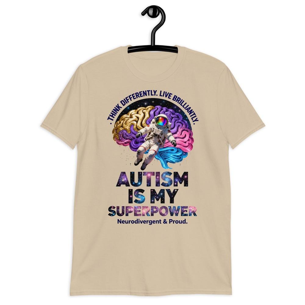 Autism Awareness TShirt  Autism Is My Superpower Neurodivergent Tee