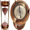 Hour Glass Sand Timer 5 Minutes Sand Timer Brass Sand Timer for Kitchen Hour Glass Sandglass Clock Ideal for Exercise | Height 7 Inches 5 Minutes|