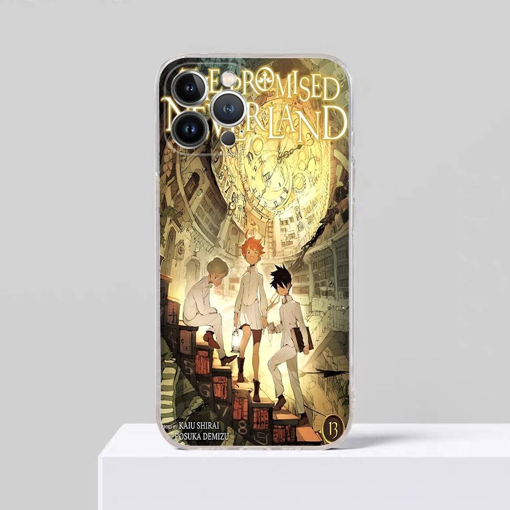 Чехол-Кейс The-Promiseds-Neverlands для iPhone 17 16 15 Pro Max 11 12 13 14 Pro Plus Чехол для телефона