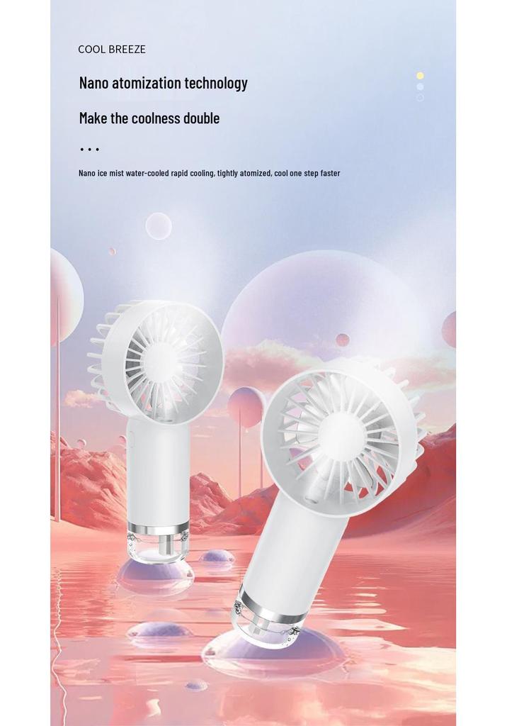 Portable Mini Handheld Cooling Fan for Cross-Border Live Broadcasts