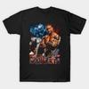 Мужская черная футболка с принтом Рэнди Ортона WWE Печать на трансферной бумаге без вырезания Хлопковая футболка