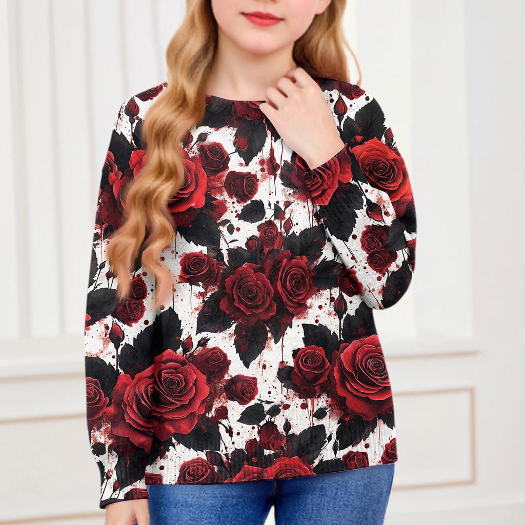 Толстовки на Хэллоуин для детей, мальчиков и девочек, вязаный свитер, милая рубашка, осенние пуловеры с круглым вырезом