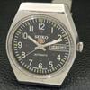 AUTOMATIC VINTAGE SEIKO 5 JAPAN MENS BLACK COLOR DIAL WATCH A500844-5 R154-a500844