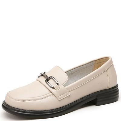 Модные новые весенне-летние туфли для мамы, удобные туфли на плоской подошве для пожилых, модные женские кожаные туфли на мягкой подошве