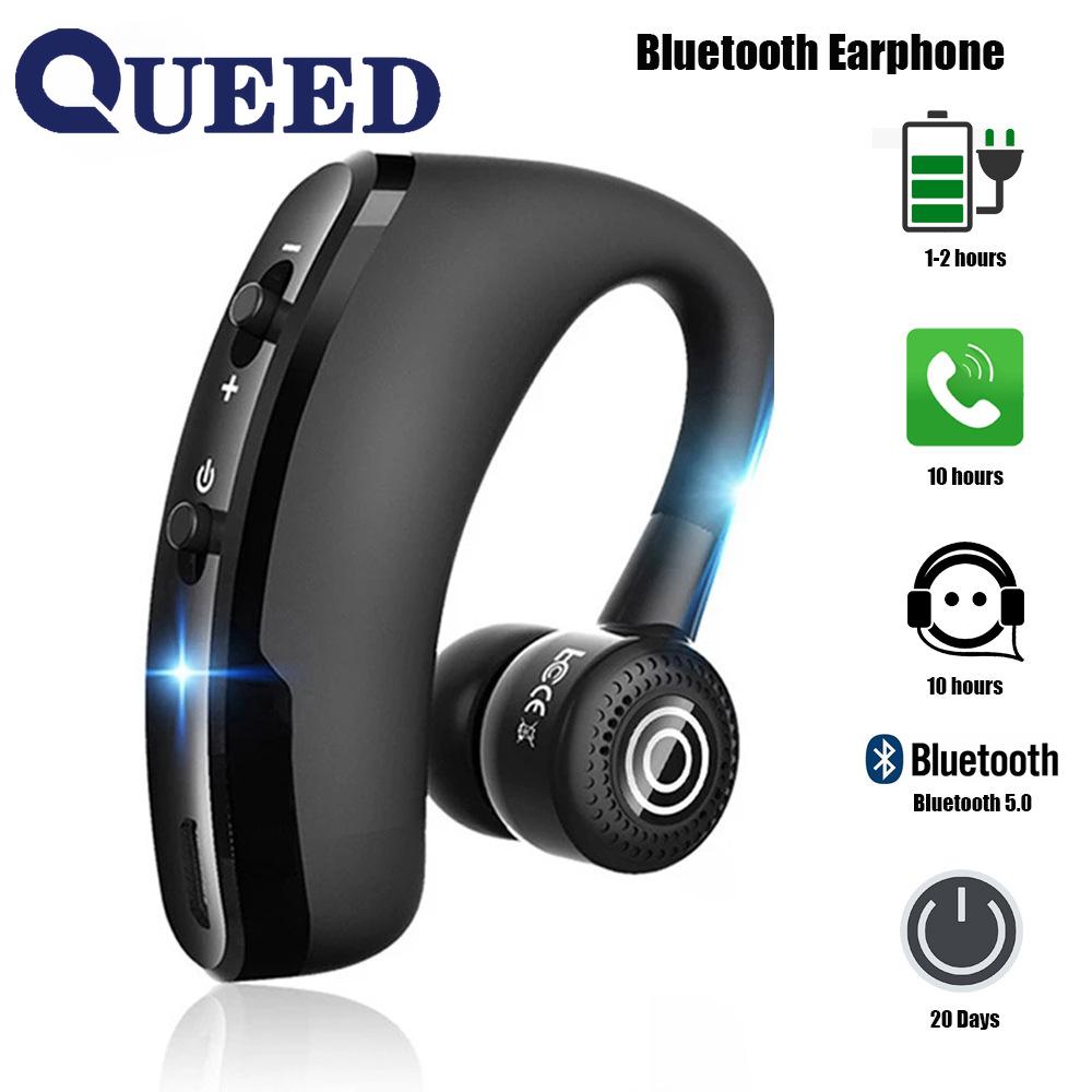 Bluetooth Holly-Hungry Business High-Higher Naistances Высококлассные коммуникационные наушники-гарнитура с HD-микрофоном для водителя Спортивный телефон