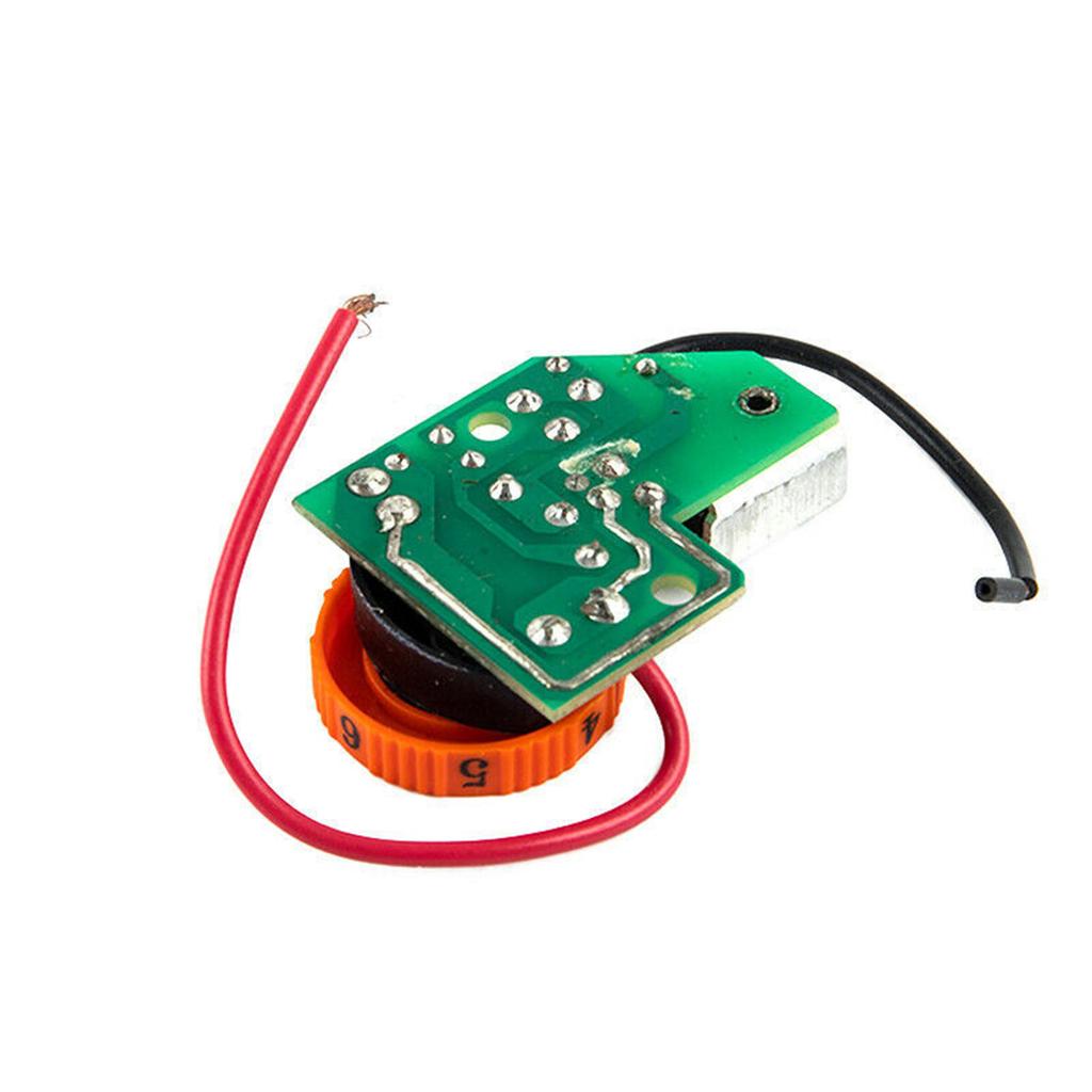Высокопроизводительный пластиковый регулятор скорости в комплекте с ручкой и шестью переключателями скорости для модификации угловой шлифовальной машины