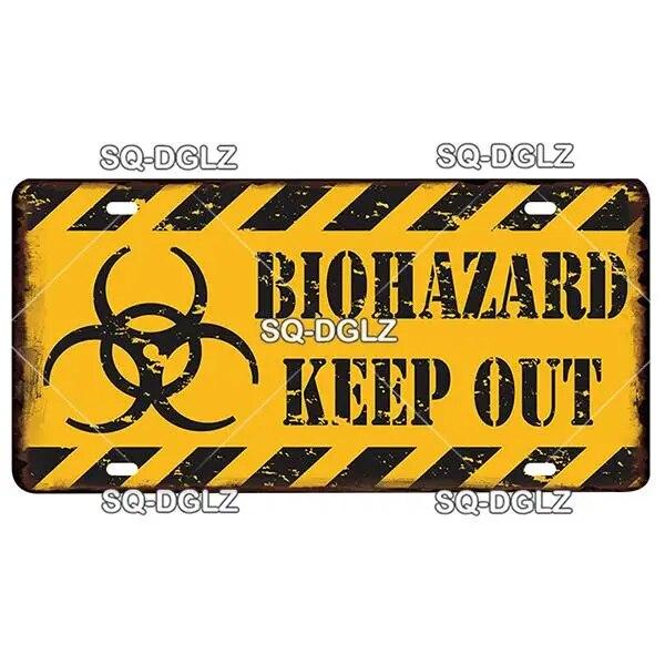 [SQ-DGLZ] Предупреждающий Человек Пещера Номерной Знак Оловянная Вывеска Магазин Бар Настенное Украшение Металлическая Вывеска Домашний Декор Живопись Таблички Художественный Плакат