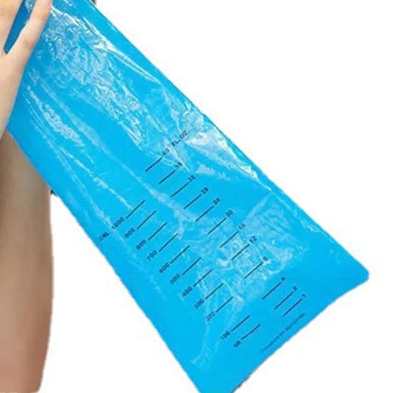 25 Pcs 1000ML Disposable Vomit Bag Leakproof Thick Portable Great Load Bearing Kids Car Throw Up Bags Hospital Graded Puke Bags Road Trip Motion