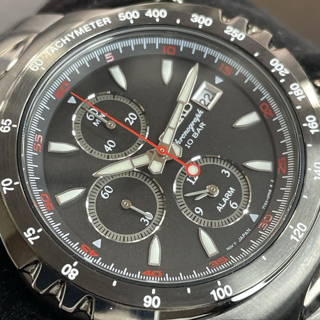 SEIKO Хронограф из 300 экземпляров Giugiaro Macchina Sportiva Мужские часы, По всему миру, Дизайн, [2510Ss11]