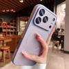 Матовый Жесткий для Чехла Телефона для Для Iphone 1 16 17 Pro Max 13 14 Защитная Пленка для Камеры Кожаное Ощущение Ударопрочный Чехол