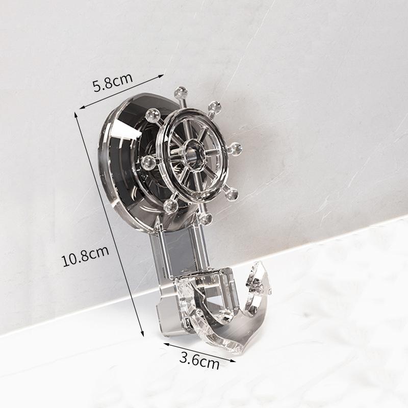 Прочный прочный настенный клей на присоске, надежный крючок на присоске, многоразовый настенный крючок для ванной комнаты, вешалка для полотенец