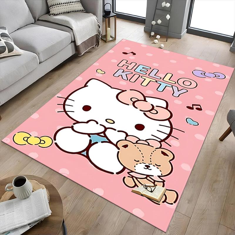 1 шт. Ковер Hello Kitty Коврик для офиса Наружный коврик Декор для дома Ковер для зоны Фестивальный подарок