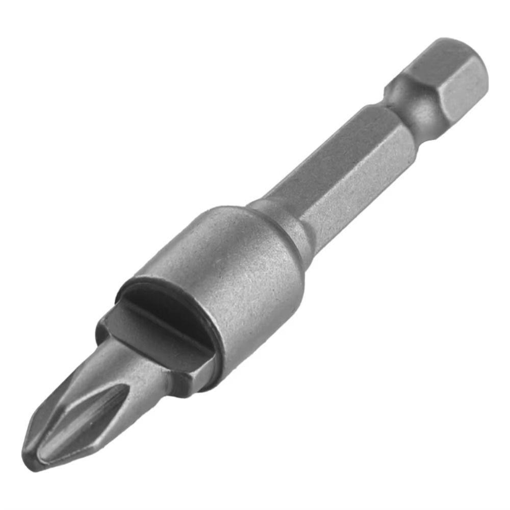2 PCS Steel Screwdriver Bit Invisible a-buckle Connector Special Batch Head Hand Drill