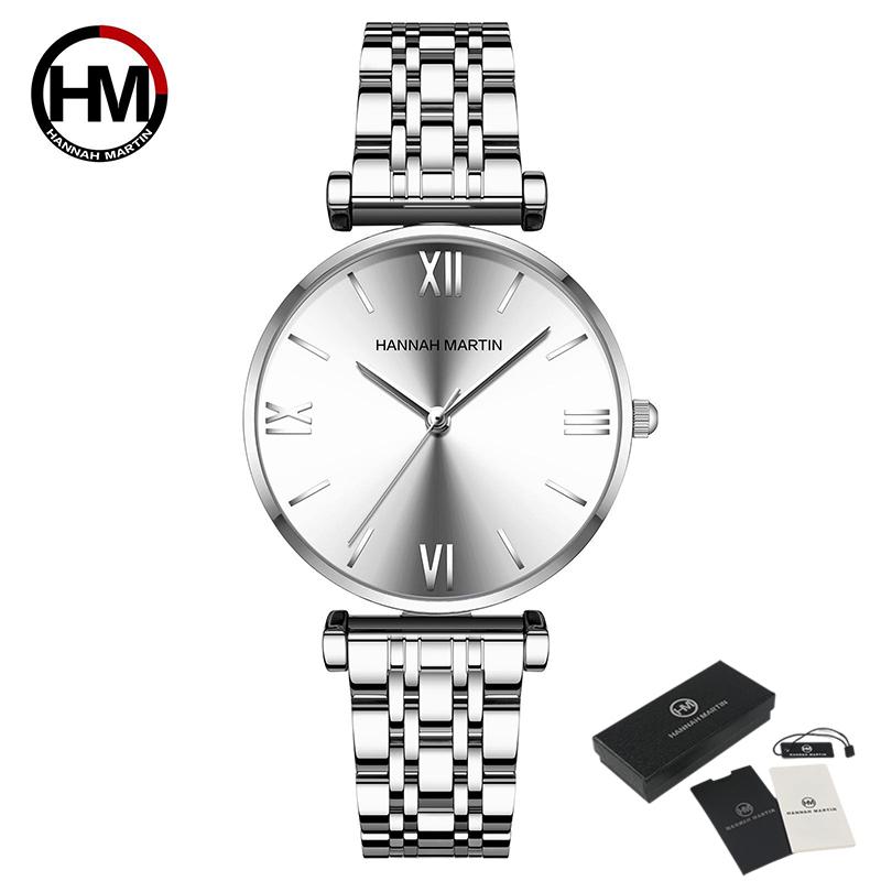 Hannah Martin Женские часы, японские часы с ремешком, роскошные женские часы, женский подарок на день рождения