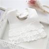 Lawadka Baby Bibs For Girls 100% Cotton Newborn Princess Lace Bow Baby Bibs Cute Girls Boys Burp Cloth Infant Saliva Towels 0-2Y