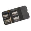 25-in-1 Portable Leather Screwdriver Set for Phone & Laptop Repair
