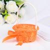 Hand-woven Small Flower Storage Basket Shopping Storage Hamper Basket  For Plant Home Wedding