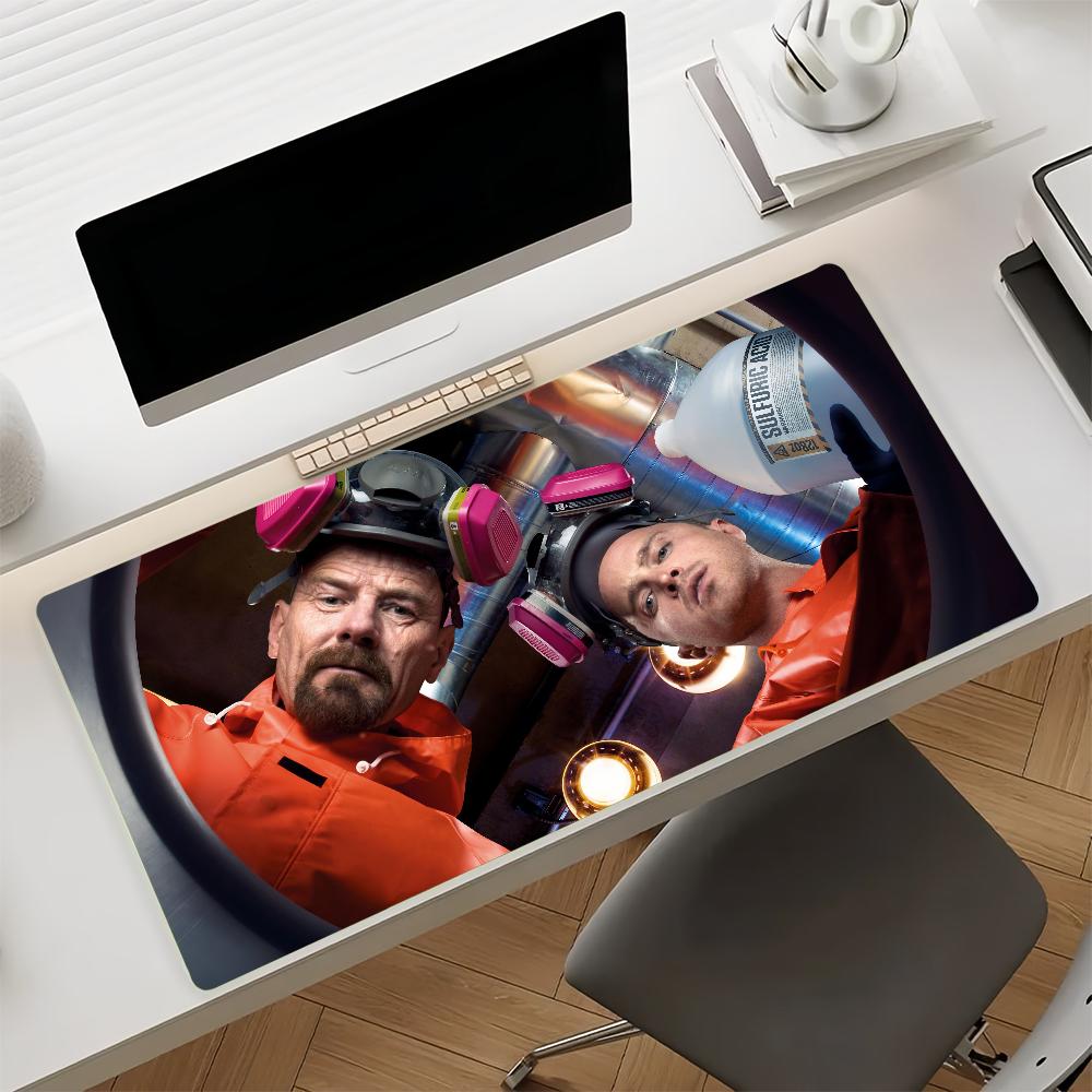TV Breaking Bad Mouse Pad Non-slip Rubber Gamer Balance Computer Mat Decoracion Deskmat Laptop Office Large