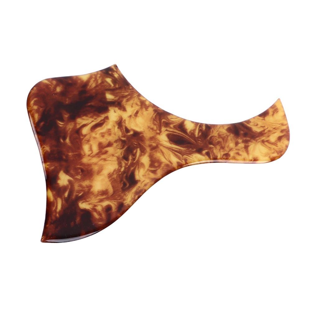 Thickened Guitar Pickguard Clear Amber Scratch Plate Acoustic Guitar Pickguard Acoustic Guitar