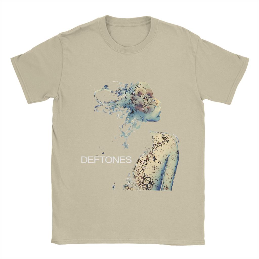 D-Deftones Футболки Мужские 100% Хлопок Винтажные Футболки С Круглым Вырезом Футболка С Коротким Рукавом Одежда Подарок на День Рождения