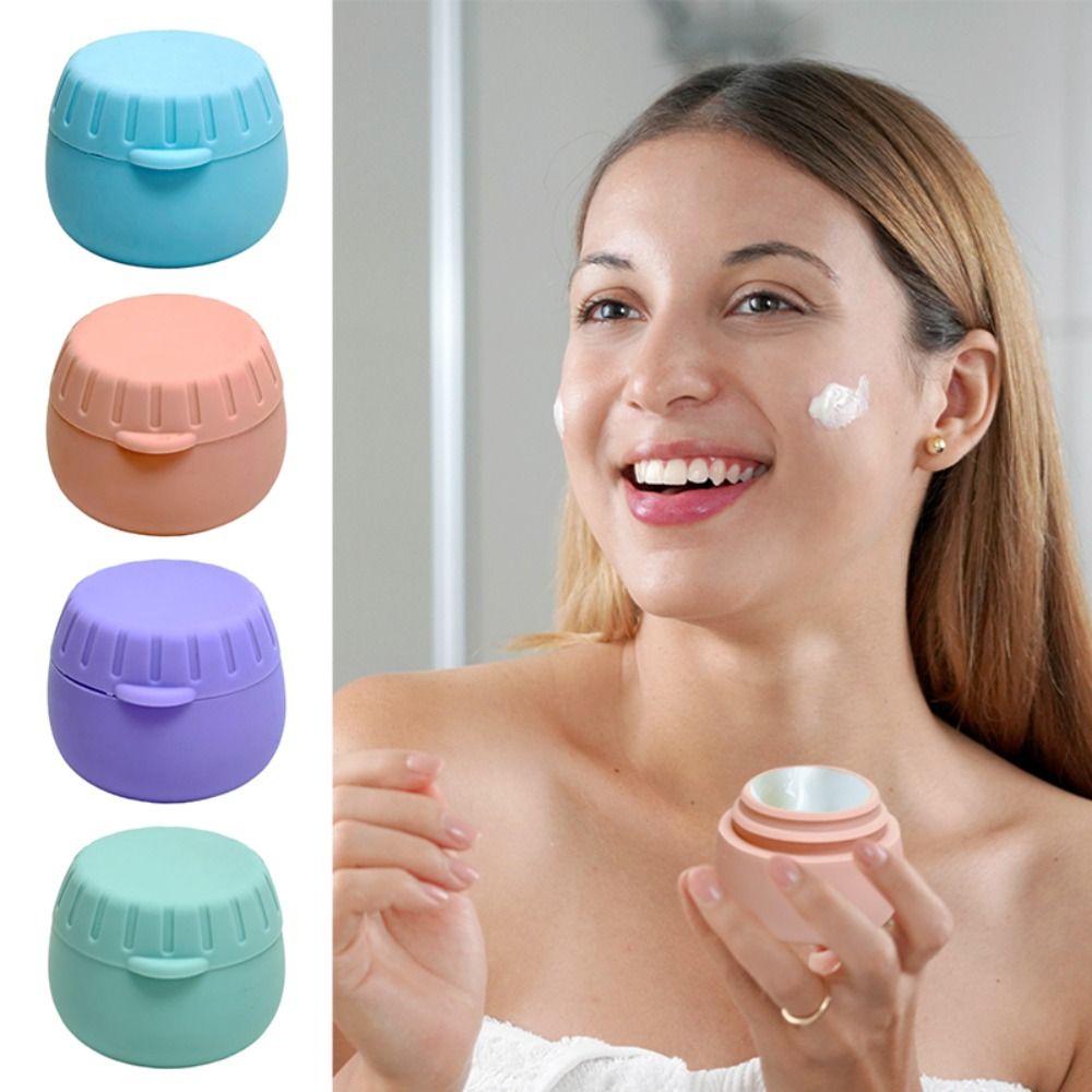 Коробка для лосьона и крема 20 мл, герметичная баночка для крема, органайзер, портативная коробка для хранения макаронс, для путешествий