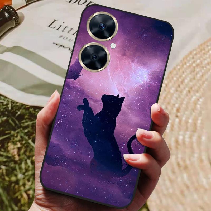 For Funda Huawei Nova 11i Case Soft Silicone Wolf Back Cover Phone Cases for Huawei Nova 11i MAO-LX9 Case Nova11i 11 i Coque