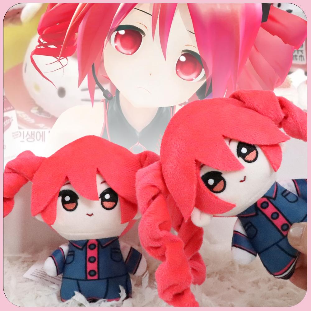 10 см Аниме Аксессуары Касанэ Тэто Косплей Плюшевые Игрушки Дива VTuber Каваи Набитая Игрушка Тэто Детские Взрослые Подарки на День Рождения Рождество