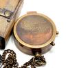 Pocket Compass Brass Nautical Compass, Handmade Compass, Christmas Gift, Gift for Husband, Gift for Her, Wedding Gift