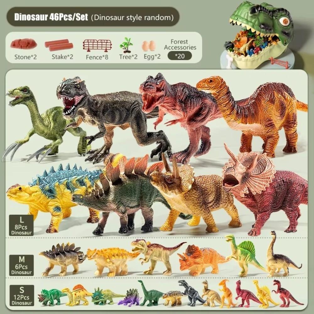 Simulation Dinosaur Dinosaur Figurines Tyrannosaurus Dinosaur Action Figures Educational Toys